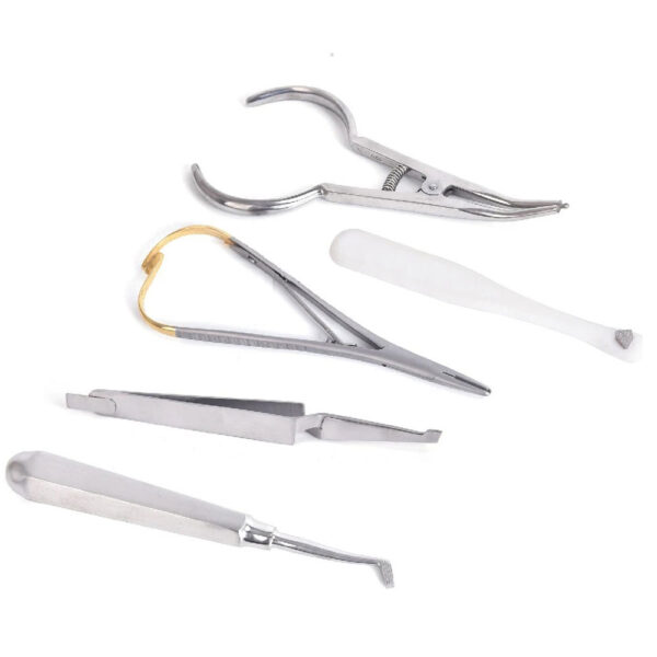 Dental Orthodontics Pliers Set 18pcs Distal End Cutter Bracket Brace Remover - Image 4