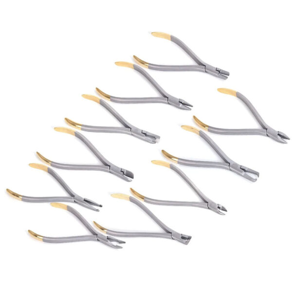 Dental Orthodontics Pliers Set 18pcs Distal End Cutter Bracket Brace Remover - Image 3
