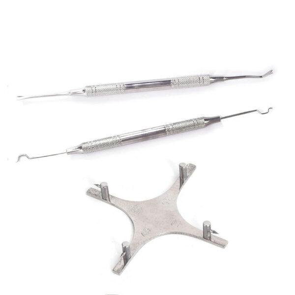 Dental Orthodontics Pliers Set 18pcs Distal End Cutter Bracket Brace Remover - Image 5