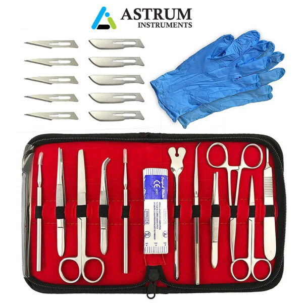 Suture Practice Kit for students training Mosquito forceps Tools for Medical Use